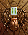 Shiny Scarab Badge - Mahjong Escape Shiny Scarab Badge - Mahjong Escape