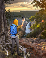 Photo Opportunity Badge - Vanishing Trail Photo Opportunity Badge - Vanishing Trail