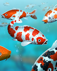 Don't Be Koi Badge - Quinn's Aquarium Don't Be Koi Badge - Quinn's Aquarium