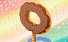 Chocolate Frosted Donut Tree Badge - Solitaire Gardens Chocolate Frosted Donut Tree Badge - Solitaire Gardens
