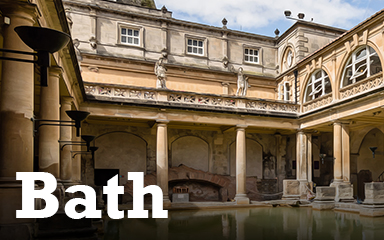 Bath Postcard Badge - Postcards From Britain Bath Postcard Badge - Postcards From Britain