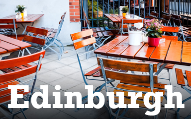 Edinburgh Postcard Badge - Postcards From Britain Edinburgh Postcard Badge - Postcards From Britain