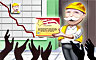 Employee Of The Month Badge - MONOPOLY The World Edition Employee Of The Month Badge - MONOPOLY The World Edition