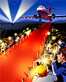 Red Carpet Runway Badge (Easy) - First Class Solitaire Red Carpet Runway Badge (Easy) - First Class Solitaire
