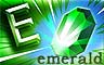 E Is For Emerald Badge - QWERTY E Is For Emerald Badge - QWERTY