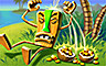 Wake Up Call Badge - Bingo Luau Wake Up Call Badge - Bingo Luau