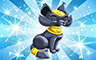 Diamond Cat Statue Badge - Poppit! Bingo Diamond Cat Statue Badge - Poppit! Bingo