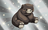 Silver Stuffed Teddy Bear Badge - Poppit! Bingo Silver Stuffed Teddy Bear Badge - Poppit! Bingo