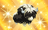 Gold Stuffed Yak Badge - Poppit! Bingo Gold Stuffed Yak Badge - Poppit! Bingo