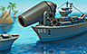 Lil Sinker Badge - BATTLESHIP: Naval Combat Lil Sinker Badge - BATTLESHIP: Naval Combat