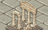 Temple Ruins Badge - Solitaire Gardens Temple Ruins Badge - Solitaire Gardens