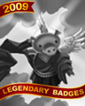 Hog On High Badge - Dominoes Hog On High Badge - Dominoes