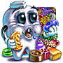 Too Much Goodness Badge - Sweet Tooth Too Much Goodness Badge - Sweet Tooth