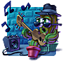 Got The Blues Badge - Poppit! Got The Blues Badge - Poppit!