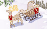 Sleigh Decoration Badge - Solitaire Gardens Sleigh Decoration Badge - Solitaire Gardens