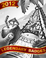 Bingo Basking Badge - Bingo Luau Bingo Basking Badge - Bingo Luau