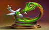 Zodiac Snake Badge - First Class Solitaire Zodiac Snake Badge - First Class Solitaire
