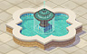 Three-Tiered Fountain Badge - Solitaire Gardens Three-Tiered Fountain Badge - Solitaire Gardens