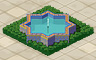 8-Pointed Fountain Badge - Solitaire Gardens 8-Pointed Fountain Badge - Solitaire Gardens