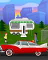 Card Cruiser Badge - Dice City Roller HD Card Cruiser Badge - Dice City Roller HD