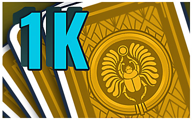 1,000 Cards Badge - World Class Solitaire HD 1,000 Cards Badge - World Class Solitaire HD