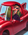 Red Rider Badge - Canasta HD Red Rider Badge - Canasta HD