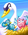 Pink Piggy Badge - Hog Heaven Slots Pink Piggy Badge - Hog Heaven Slots
