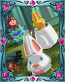 Very Bunny Medium Badge - Trizzle Very Bunny Medium Badge - Trizzle