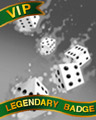 Hot Roller Badge - Dominoes Hot Roller Badge - Dominoes