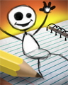 Doodle Dude Badge - Hangman Hijinks Doodle Dude Badge - Hangman Hijinks