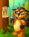 The Mad Speller Badge - Word Whomp The Mad Speller Badge - Word Whomp