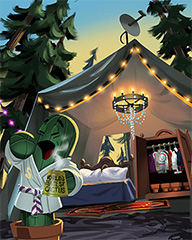 Pogo Spike's Getaway Badge Pogo Spike's Getaway Badge