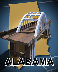 Alabama Badge - Grub Crawl Alabama Badge - Grub Crawl