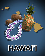 Hawaii Badge - Poppit! Bingo Hawaii Badge - Poppit! Bingo