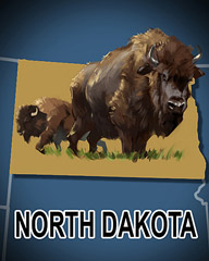 North Dakota Badge - Aces Up! HD North Dakota Badge - Aces Up! HD