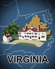 Virginia Badge - Vanishing Trail Virginia Badge - Vanishing Trail