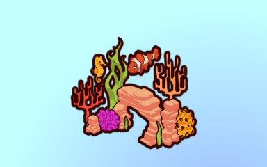 Tropical Vacation Badge - Quinn's Aquarium Tropical Vacation Badge - Quinn's Aquarium