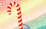 Candy Cane Badge - Solitaire Gardens Candy Cane Badge - Solitaire Gardens