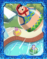 Diving Doll Easy Badge - Trizzle Diving Doll Easy Badge - Trizzle