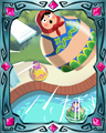 Diving Doll Medium Badge - Trizzle Diving Doll Medium Badge - Trizzle
