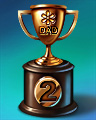 Father's Day Race Lap 2 Badge - Mahjong Garden HD Father's Day Race Lap 2 Badge - Mahjong Garden HD