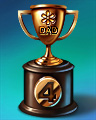 Father's Day Race Lap 4 Badge - Mahjongg Dimensions Father's Day Race Lap 4 Badge - Mahjongg Dimensions