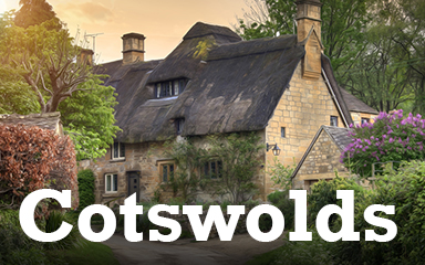 Cotswolds Postcard Badge - Postcards From Britain Cotswolds Postcard Badge - Postcards From Britain