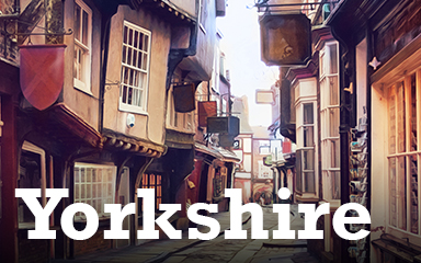 Yorkshire Postcard Badge - Postcards From Britain Yorkshire Postcard Badge - Postcards From Britain