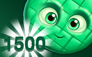Green Cookie 1500 Badge - Cookie Connect Green Cookie 1500 Badge - Cookie Connect