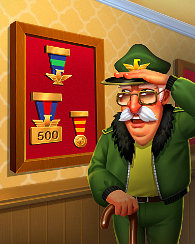 The 500 Club Badge - Aces Up! HD The 500 Club Badge - Aces Up! HD