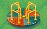 Merry-Go-Round Badge - Solitaire Gardens Merry-Go-Round Badge - Solitaire Gardens