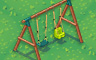 Swings Badge - Solitaire Gardens Swings Badge - Solitaire Gardens