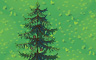 Rising Pine Tree (green) Badge - Solitaire Gardens Rising Pine Tree (green) Badge - Solitaire Gardens