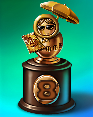 Summer Run Lap 8 Badge - Trizzle Summer Run Lap 8 Badge - Trizzle